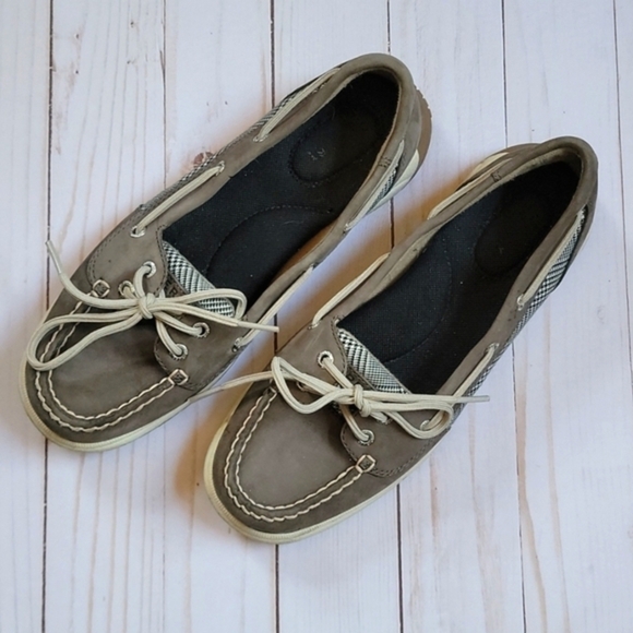 Sperry Shoes - Sperry Tops-sider 7.5 Boat Shoes Taupe Women's Narrow Fit